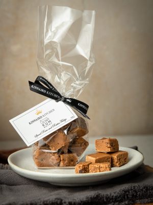 Rum Bothy Spiced Rum & Raisin Fudge Wedding Favours