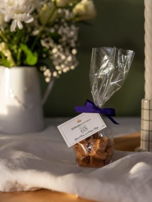 Rum Bothy Spiced Rum & Raisin Fudge Wedding Favours